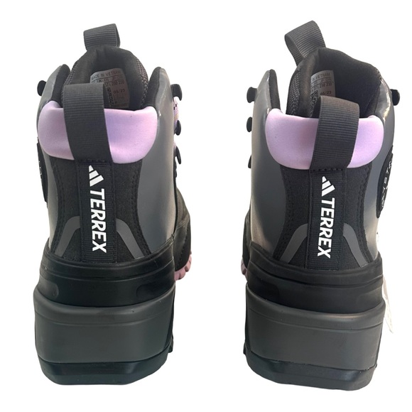 Stella McCartney Asmc Terrex Hiking Boot in Utility Black, Purple& GreySize:6NWT - Picture 8 of 16